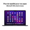 MacBook Apple Air 13" 256 Go SSD 16 Go RAM Puce M2 CPU 8 Cœurs GPU 8 Cœurs Minuit – Image 6