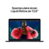 MacBook Apple Air 13" 256 Go SSD 16 Go RAM Puce M3 CPU 8 Cœurs GPU 8 Cœurs Minuit – Image 6
